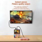 Κονσόλα Παιχνιδιών με 500 Κλασσικά Παιχνίδια - Γαλάζιο - Image 4