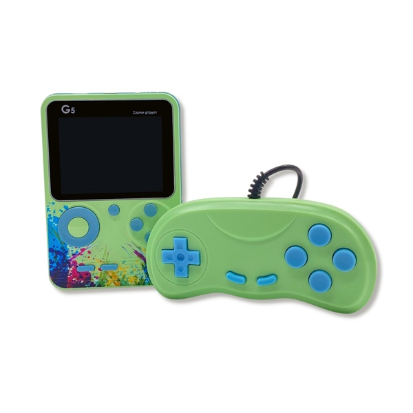 GAMEBOX500IN1GREEN.jpg Κονσόλα Παιχνιδιών με 500 Κλασσικά Παιχνίδια - Πράσινο - Image 1