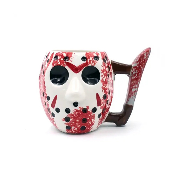 MUGJASONMASK.jpg Κούπα Κεραμική – Jason Mask with Knife - Image 1