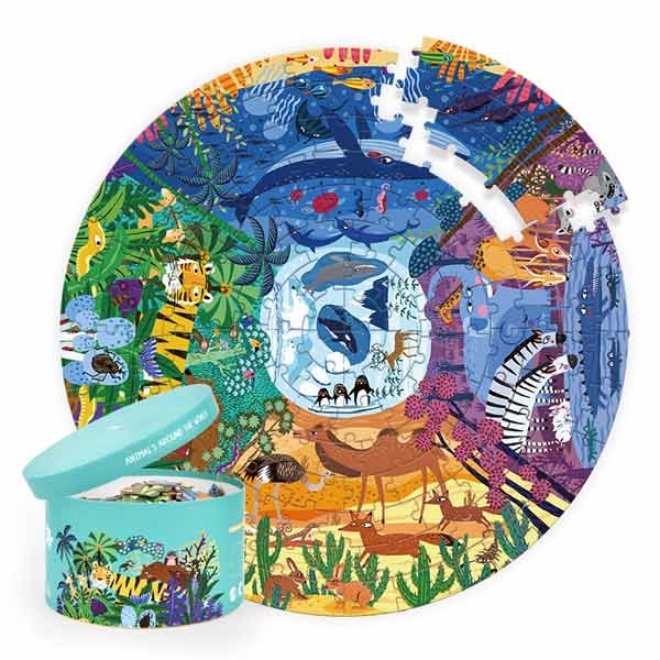 Puzzle Ζώα του Κόσμου – Mideer