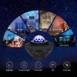 Περιστρεφόμενο Φωτιστικό Δωματίου Starry Projector Light - LED - Image 3