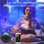 Περιστρεφόμενο Φωτιστικό Δωματίου Starry Projector Light - LED - Image 7