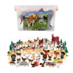Wenno Farm Animals playset 80 pcs with AR Games