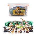 Wenno Wild Animals playset 80 pcs with AR Games