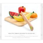 Ξύλινο Παιχνίδι – Cutting Fruit 12pcs - Image 2