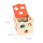 Ξύλινο Παιχνίδι – Shape Sorting Cube - Image 4