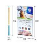 Ξυλομπογιές 12 Χρώματα σε Μεταλλική Κασετίνα - ASTRA PRESTIGE - Image 3